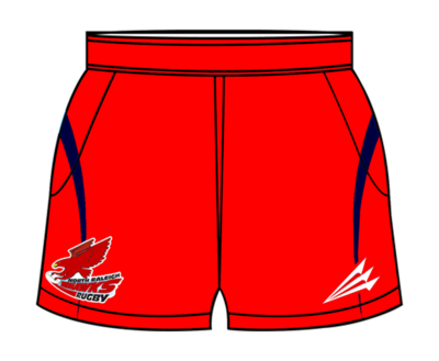 North Raleigh Redhawks Rugby 2015 Game Shorts