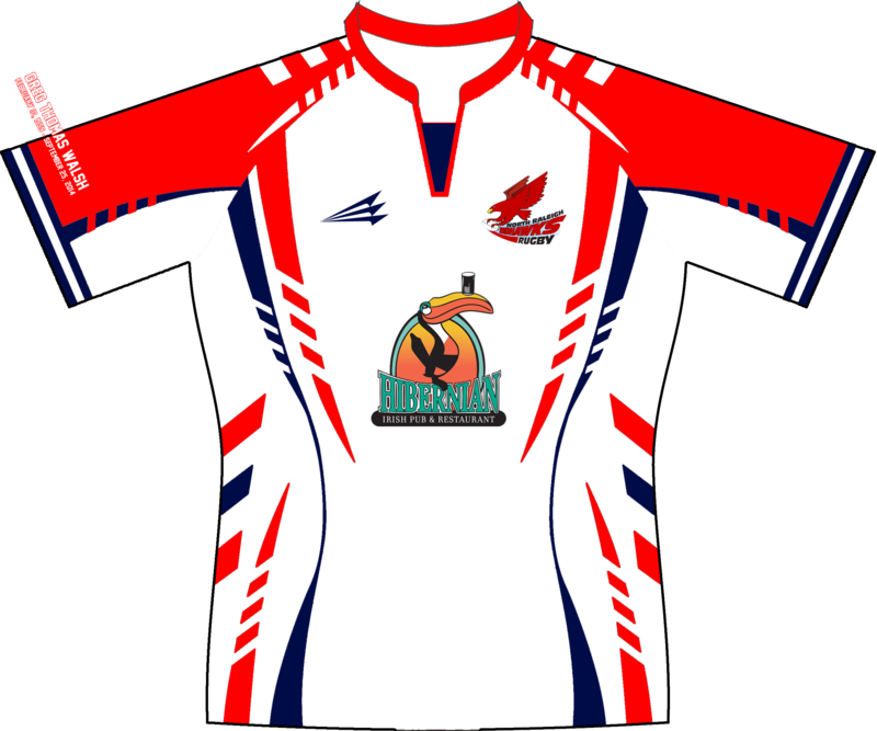 North Raleigh Redhawks 2015 HS Rugby Jersey