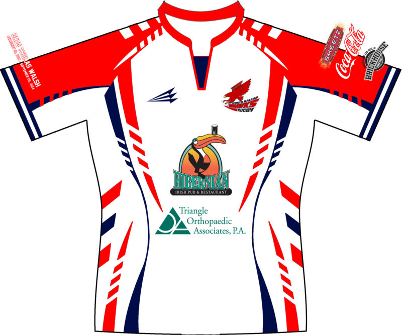 North Raleigh Redhawks 2015 Youth Rugby Jersey