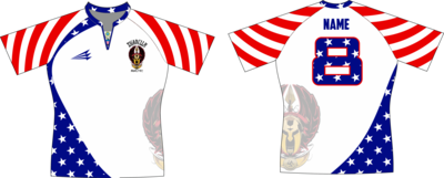 Sigonella Hoplites Patriotic Rugby Jersey