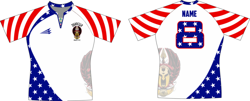 Sigonella Hoplites Patriotic Rugby Jersey