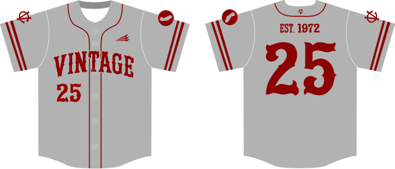 Vintage Crushers Custom Baseball Jersey Design #7
