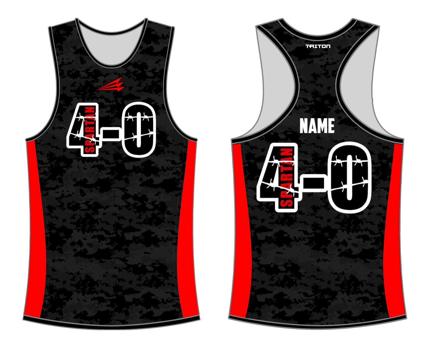 Spartan 4-0 Racerback Singlet