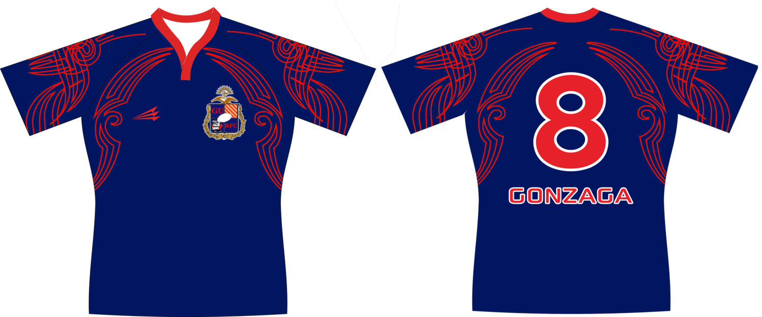 Gonzaga Rugby Game Jersey