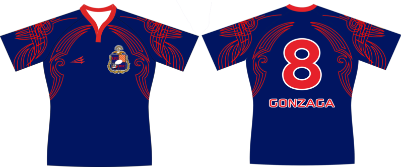 Gonzaga Rugby Game Jersey