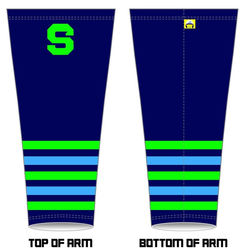 Tower City Spikes Full Arm Sleeves (1 Pair)