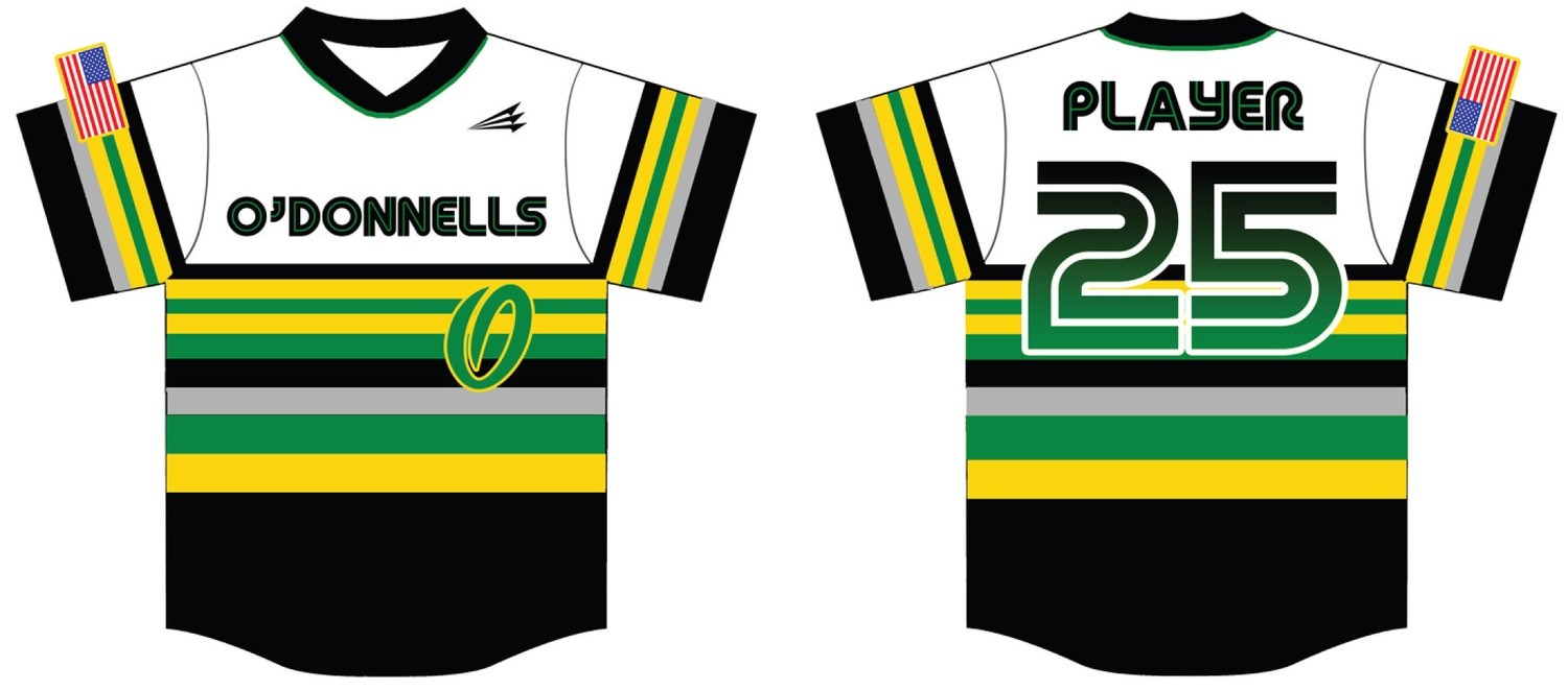 O&#39;Donnell&#39;s Baseball Custom Jersey #1c