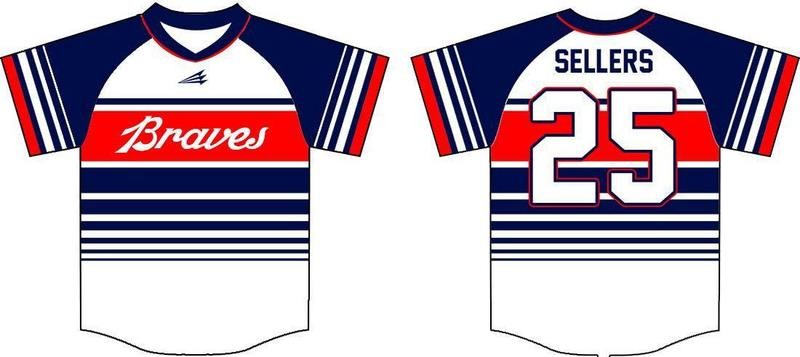 Cullman Braves Custom Baseball Jersey 1