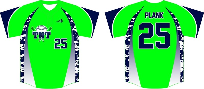 TNT Baseball LLC Custom Baseball Jersey 3B