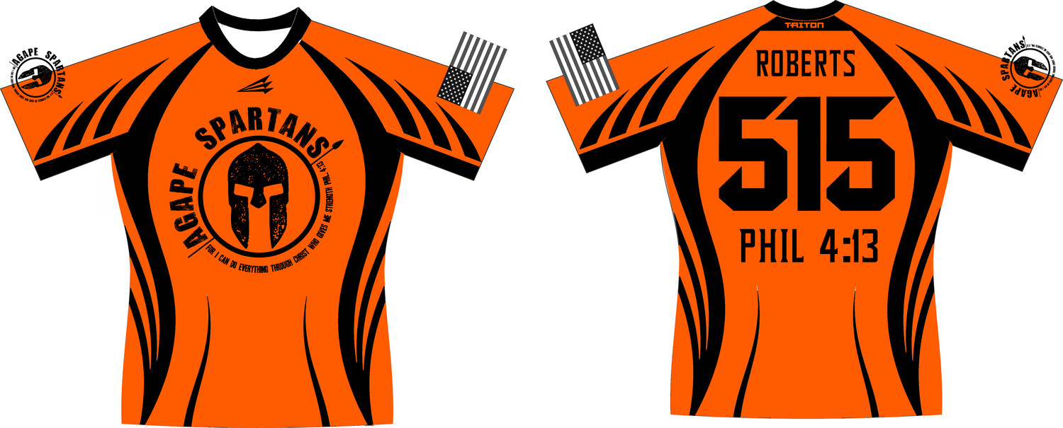 Agape Spartans OCR Jerseys