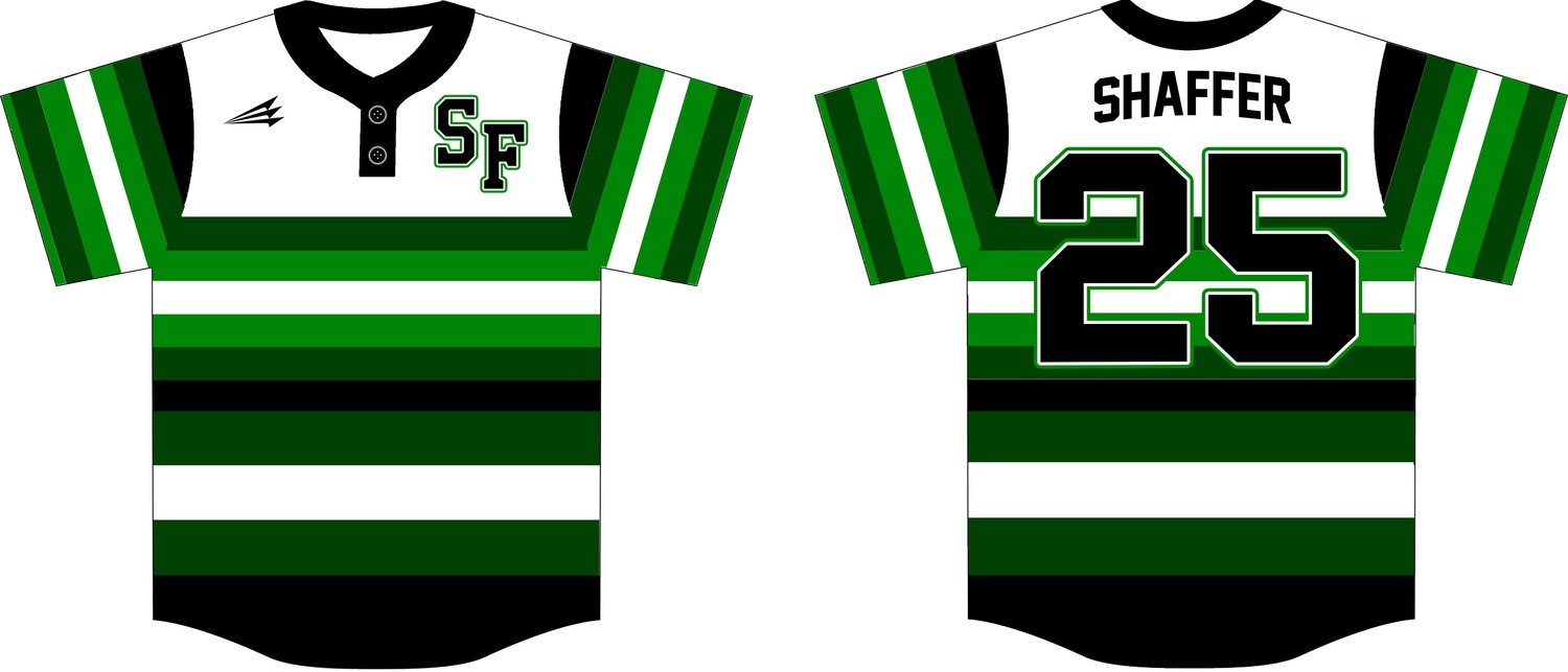 South Fayette Lions Baseball Jersey Design 1