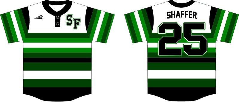 South Fayette Lions Baseball Jersey Design 1