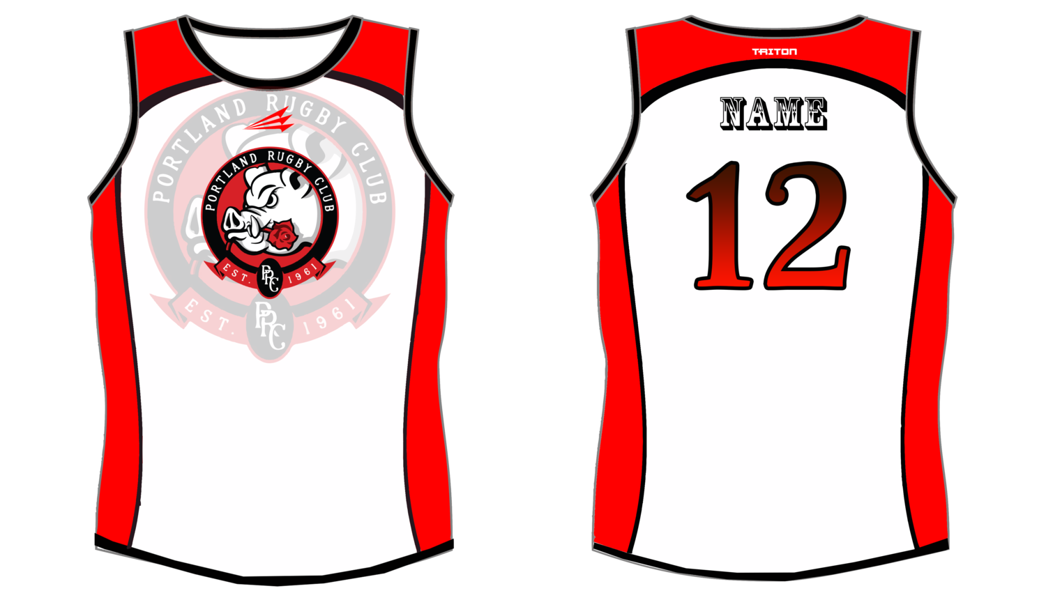 Portland Pigs Rugby Singlet