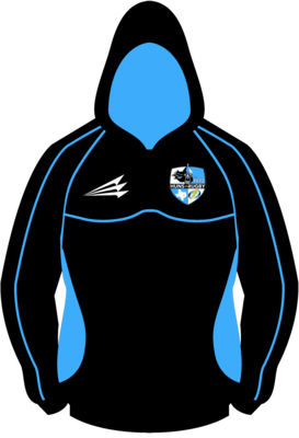 Austin Huns Rugby Winterproof Sublimated Hoodie
