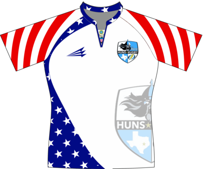 Austin Huns Patriotic Rugby Jersey