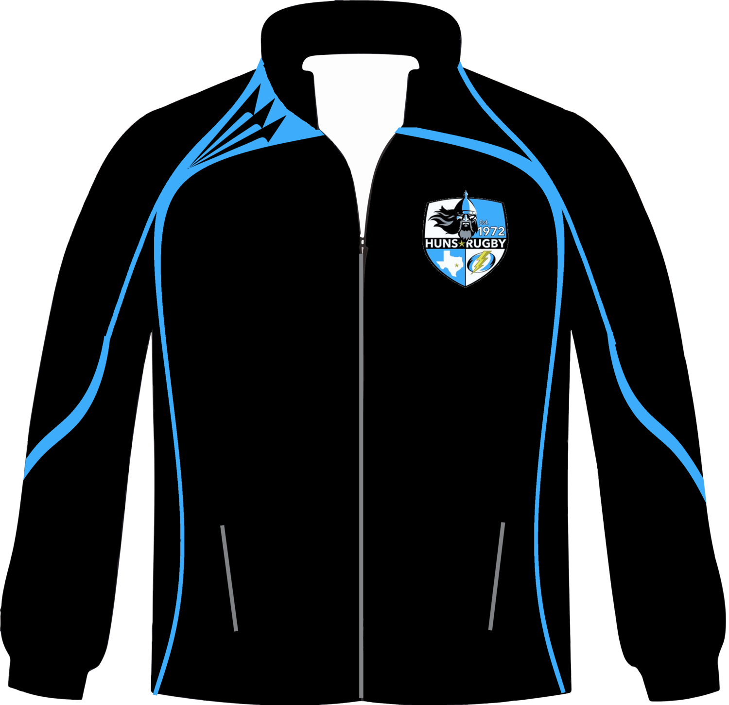 Austin Huns Rugby Crusader Rainproof Jacket