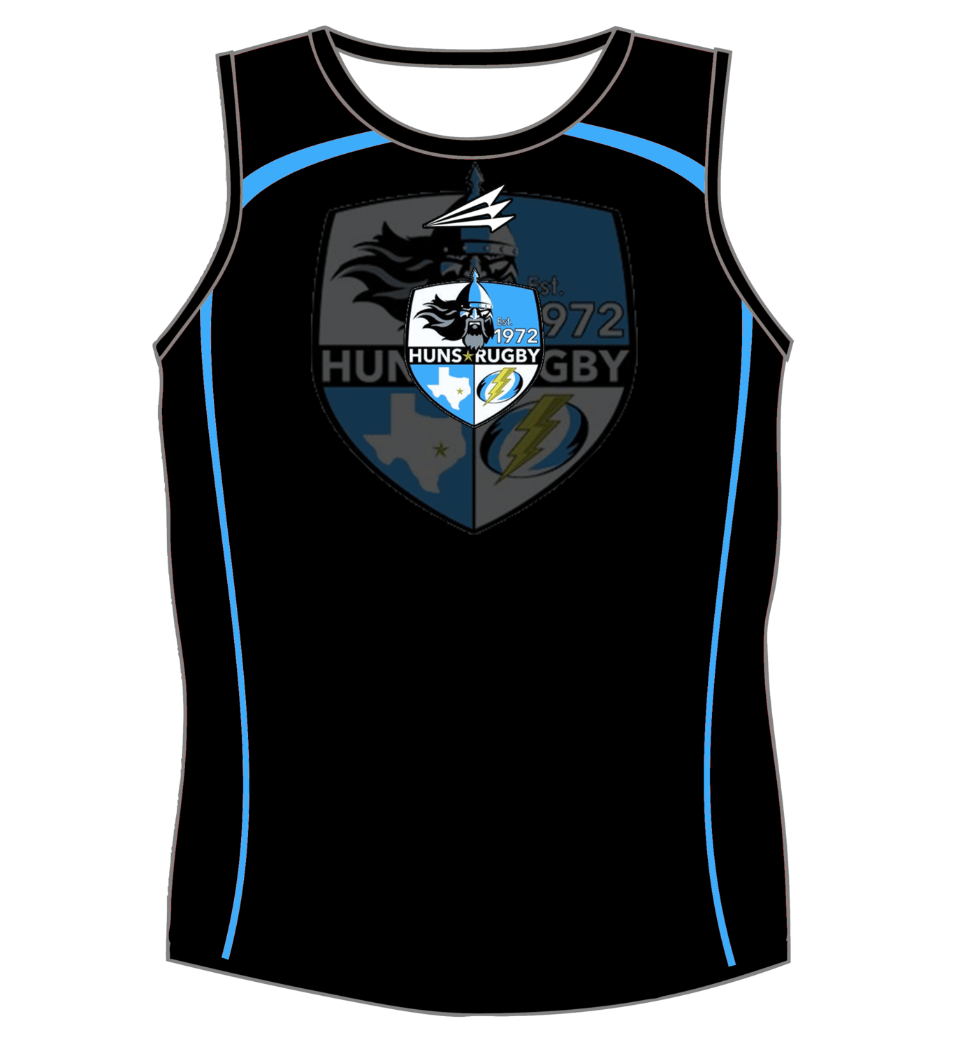 Austin Huns Rugby Singlet