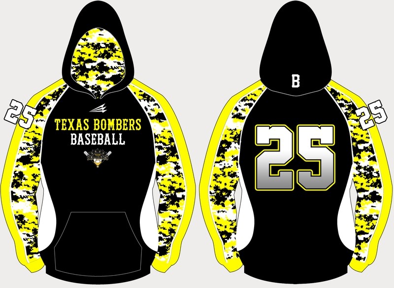Texas Bombers Elite Custom Hoodie #4