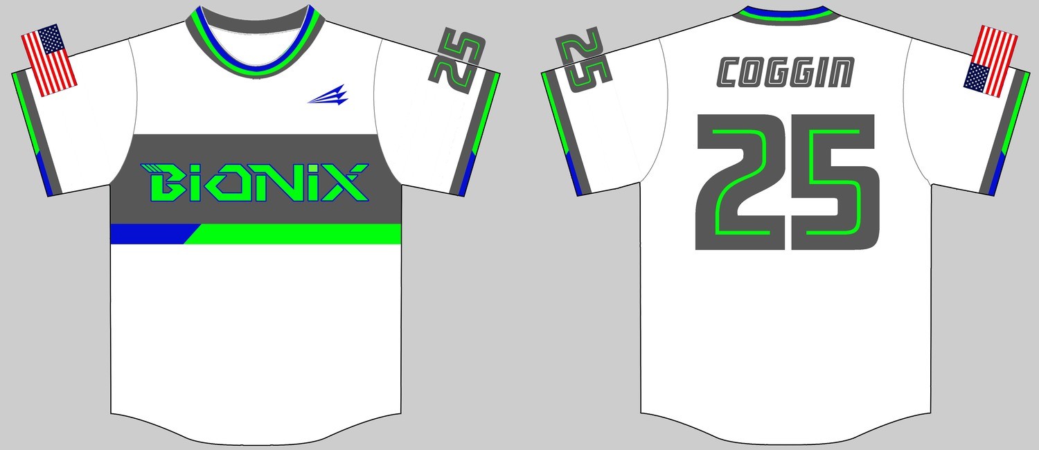 Bionix Custom Baseball Jersey #2b