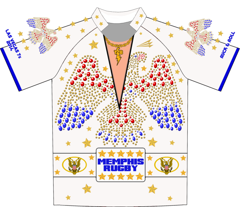 Memphis Old Boys &quot;Elvis&quot; Rugby Jersey