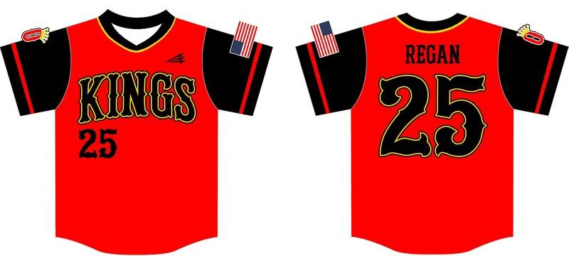 Orcutt Kings Custom Baseball Jersey #1C