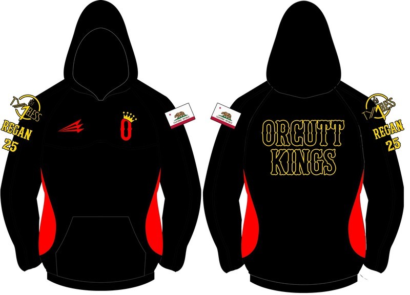 Orcutt Kings) Vulcan Winterproof Sublimated Hoodie 9