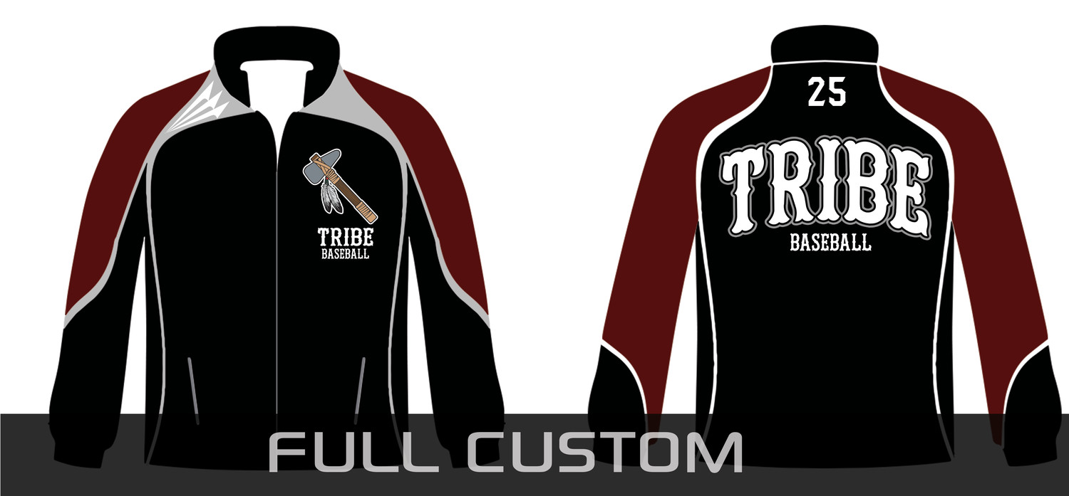 Tribe Baseball Crusader Rainproof  Track Jacket