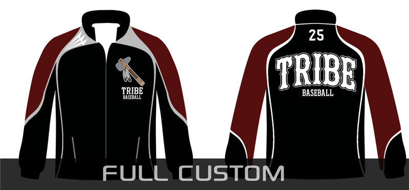 Tribe Baseball Crusader Rainproof  Track Jacket