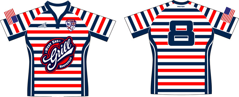 Hunstville Rugby Club 2014 Sevens Jersey Order