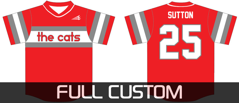 Madison Cats Baseball Custom Jersey Design #4
