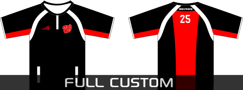 Wallen Wolfpack Baseball Hardshell Clutch Cage Jacket