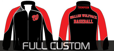 Wallen Wolfpack Baseball Crusader Rainproof  Track Jacket