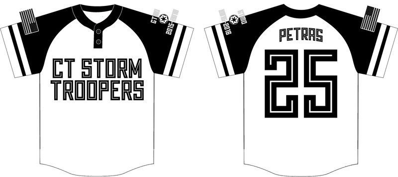 CT Storm Troopers Baseball Custom Camo Jersey 5