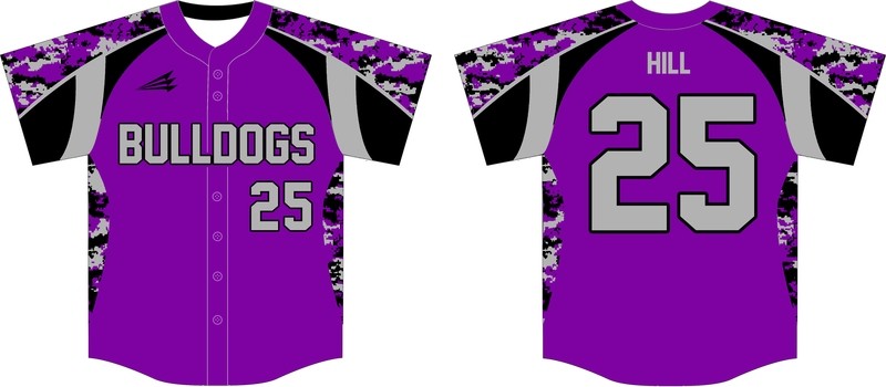 Hamburg Custom Baseball Jersey Design #1B
