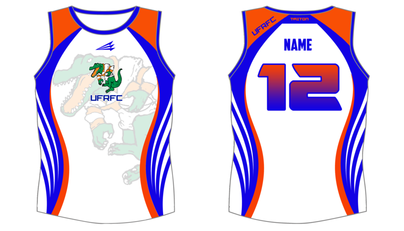 Florida Gators Rugby White Singlet