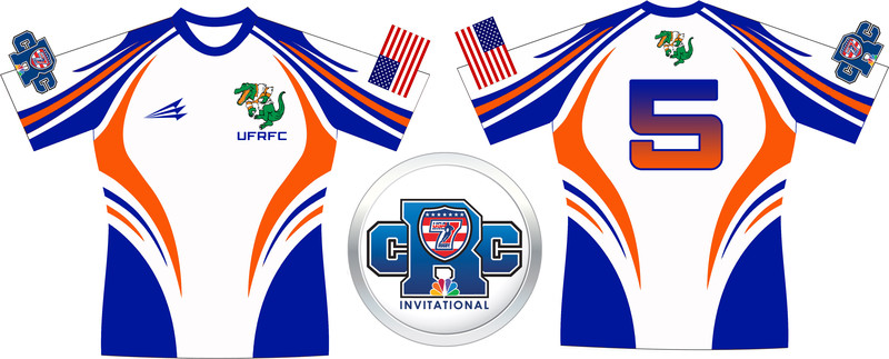 UFRFC Men&#39;s CRC Custom Rugby Jersey