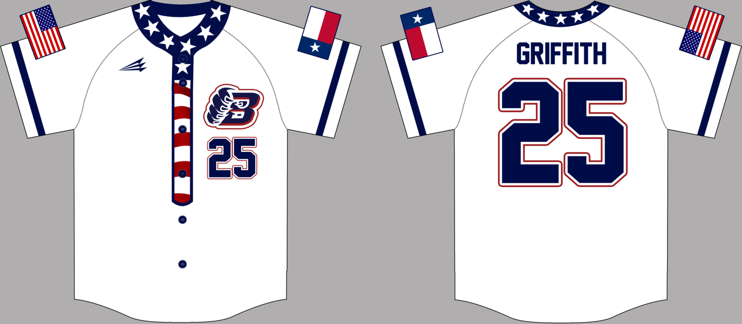 Southeast Texas Beast Patriotic Game Jersey