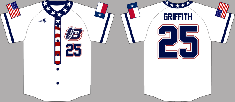 Southeast Texas Beast Patriotic Game Jersey
