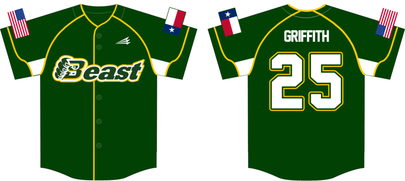 Southeast Texas Beast Game Jersey (Wright 3)