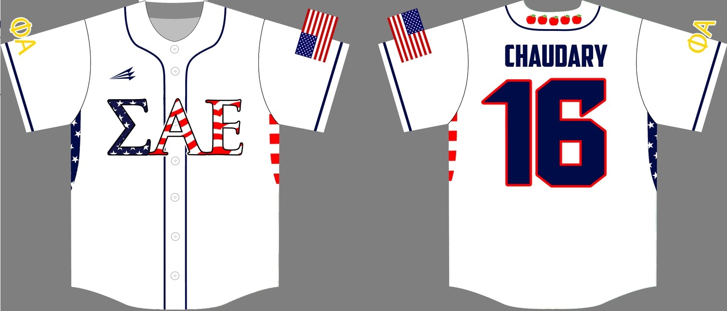 SAE Athletics Custom Baseball Jersey #5C