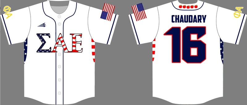 SAE Athletics Custom Baseball Jersey #5C