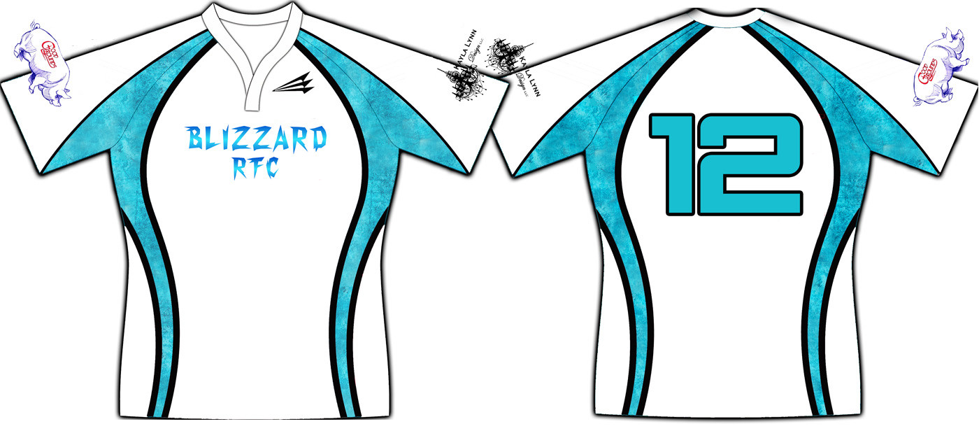 Minnesota Blizzard Rugby Club Game Jersey