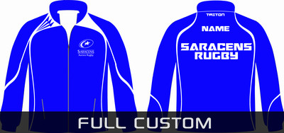 Aurora Saracens Rugby Crusader Rainproof Jacket
