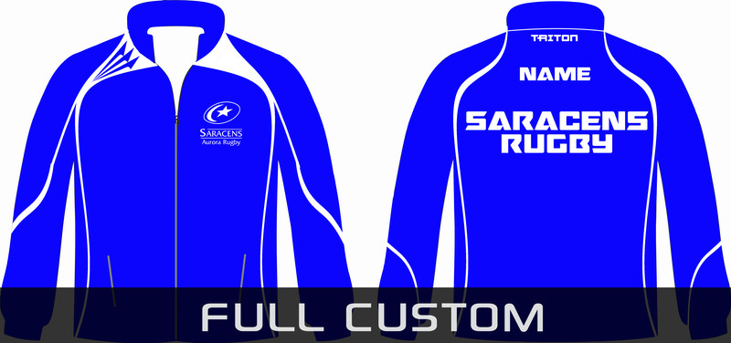Aurora Saracens Rugby Crusader Rainproof Jacket