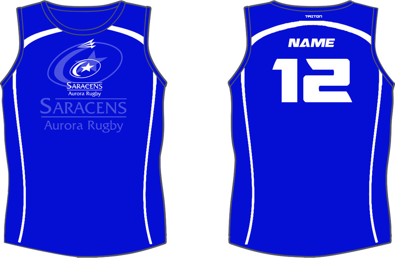 Aurora Saracens Rugby Singlet