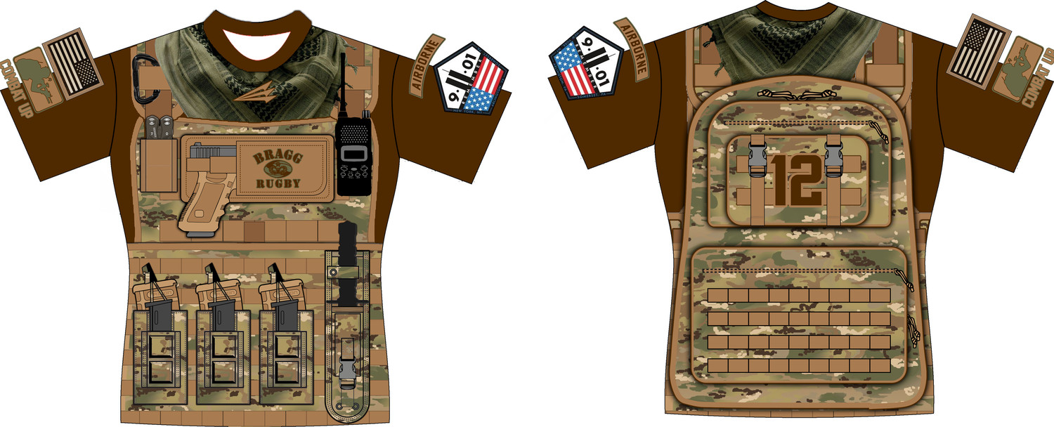 Bragg RFC Liberty Cup 2016 Rugby Game Jersey #1