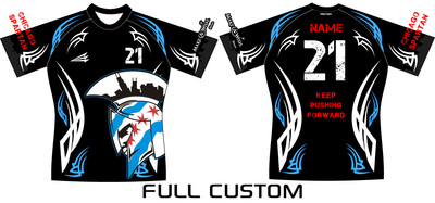 Chicago Spartan Tribal Jersey Design #3