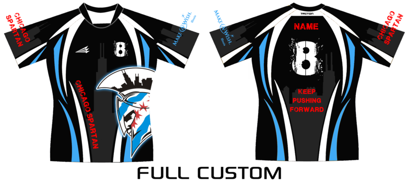 Chicago Spartan Jersey Design #1