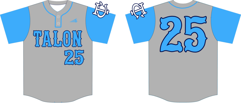 Chapin Talon Custom Baseball Jersey Design #8
