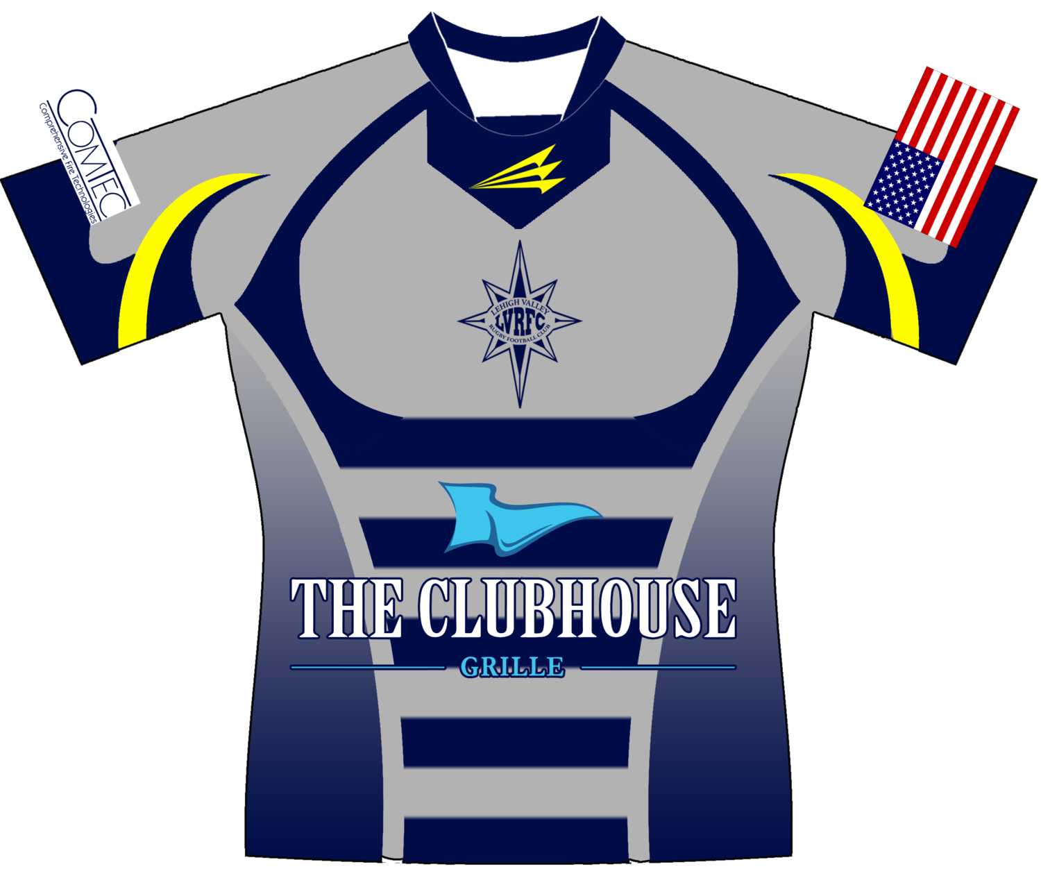 Lehigh Valley Mens Rugby Jersey